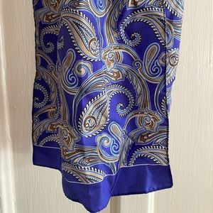 ETON Silk Scarf. Made in England